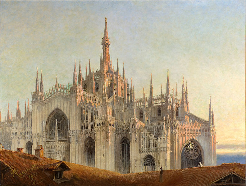 Emilio Magistretti Quasi aurora consurgens the Cathedral. General exterior view from the east